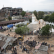 The collapsed landmark Dharahara, also called Bhimsen Tower (EPA/Narenda Shrestha)